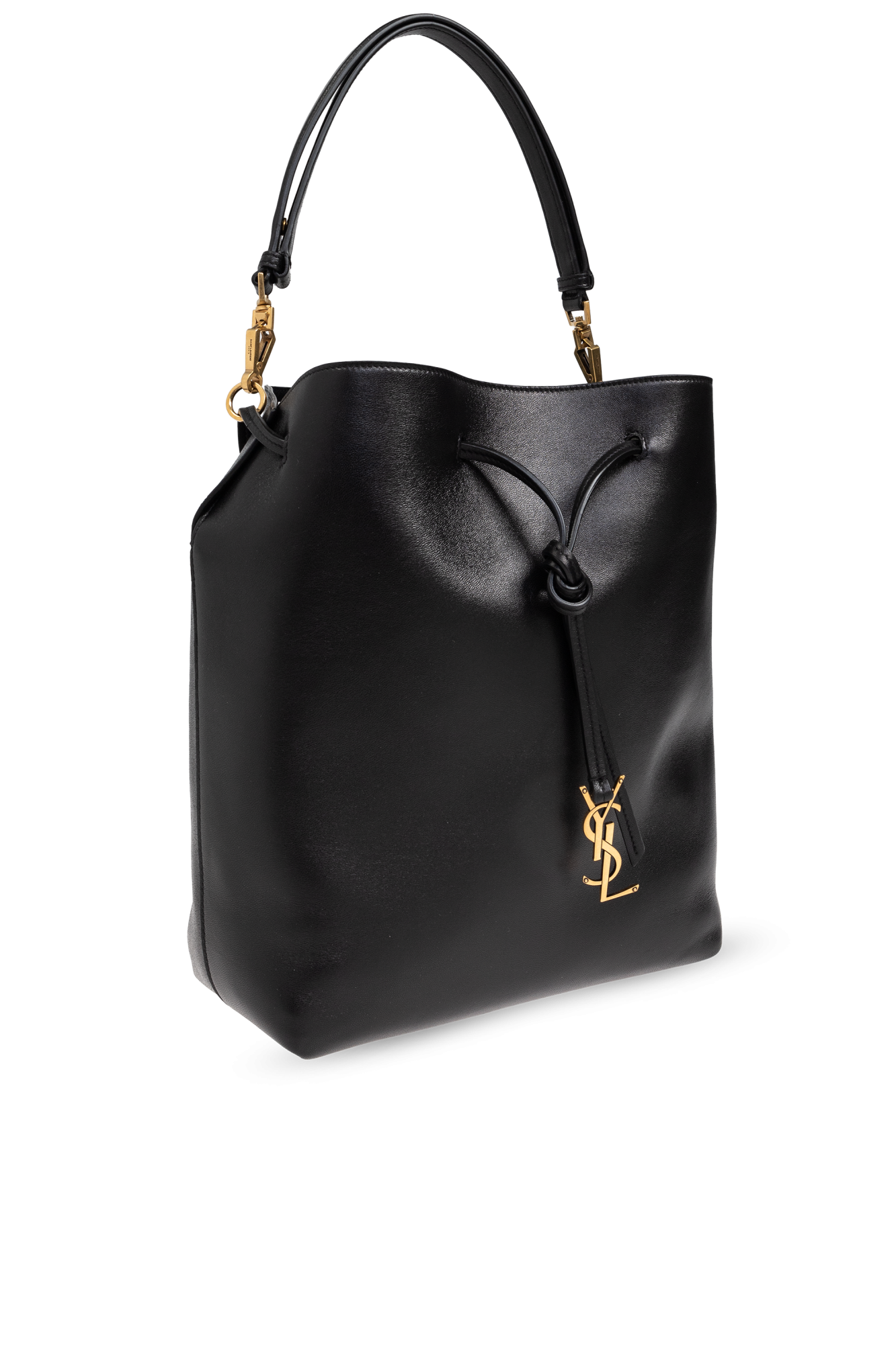 Saint Laurent Nuxx logo print wallet - SchaferandweinerShops TW